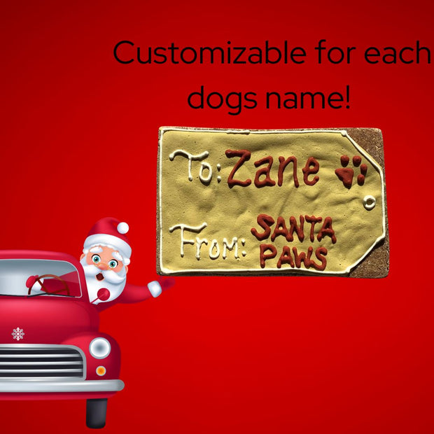 Customizable Gift Tag 🏷️ Cookie Dog Treat Buff Cake Barkery 